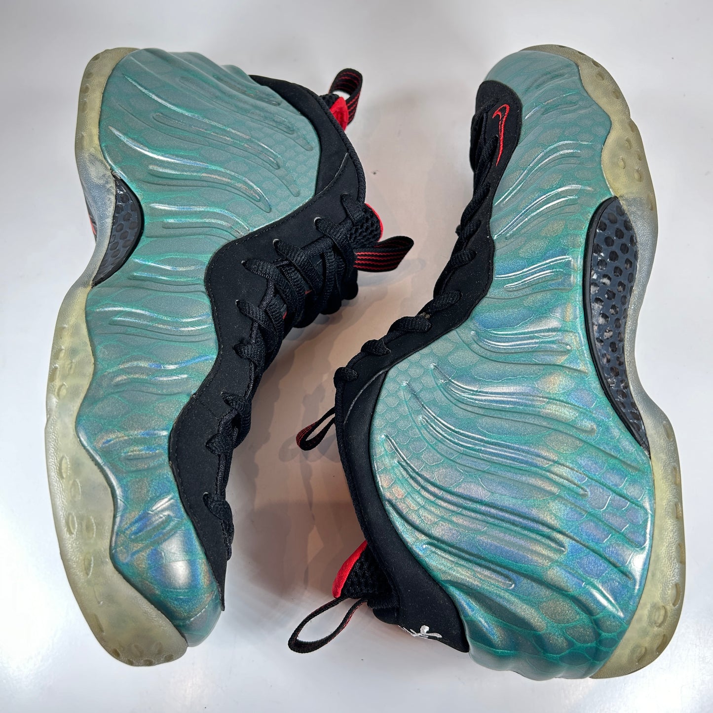 575420 300 Nike Air Foamposite One Gone Fishing [USED] - 10.5 M (Used) (No Box)