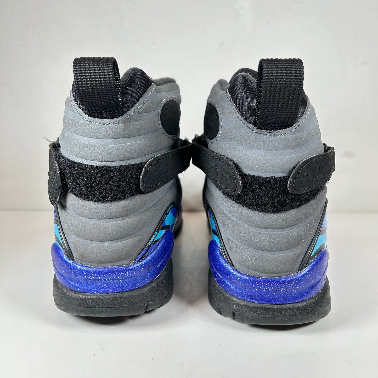 305368 025 Jordan 8 Retro Aqua (2015) (GS) [USED] - 5 Y (Used) (No Box)