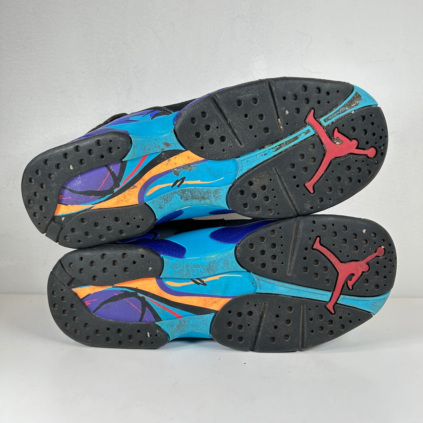305368 025 Jordan 8 Retro Aqua (2015) (GS) [USED] - 5 Y (Used) (No Box)