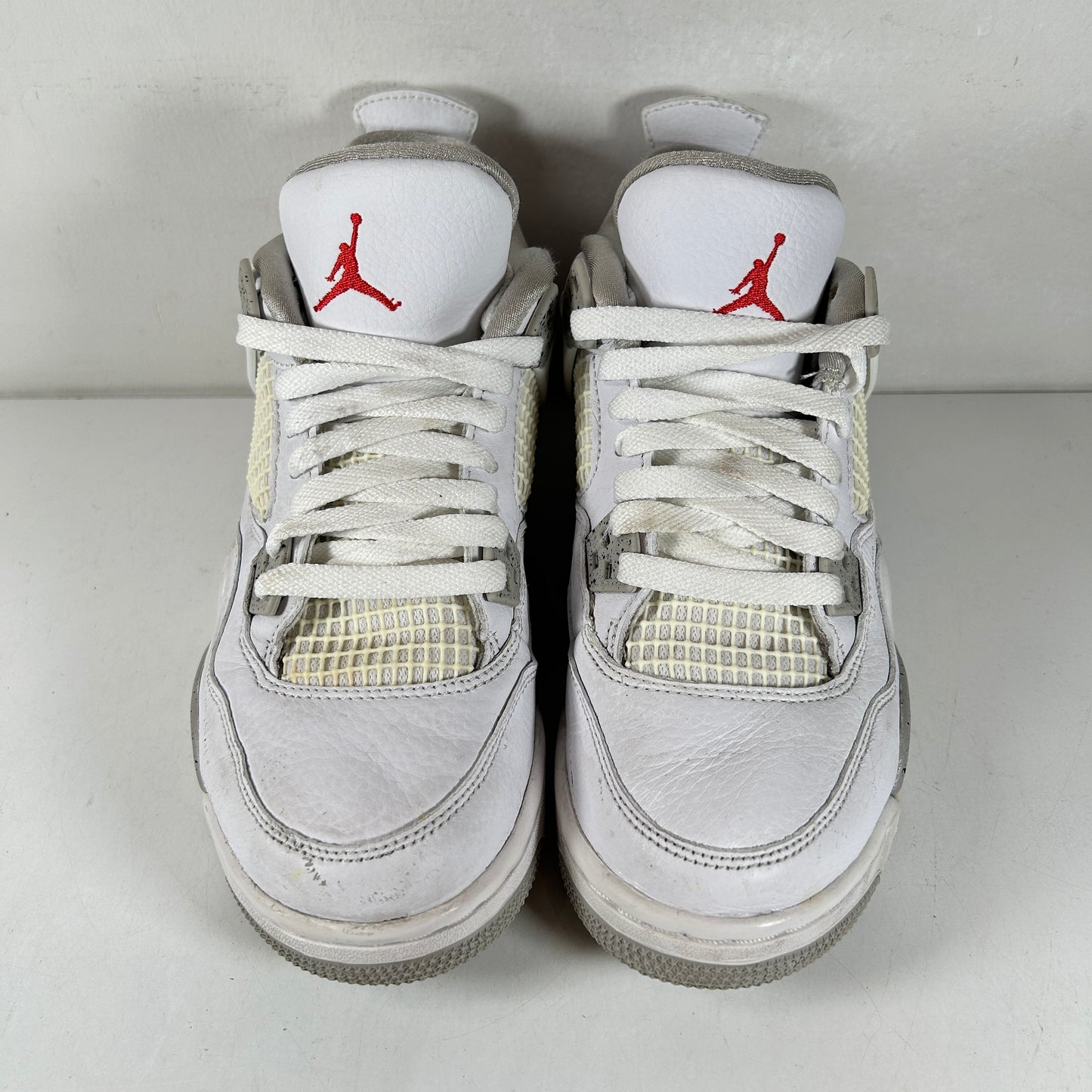 DJ4699 100 Jordan 4 Retro White Oreo (2021) (GS) [USED] - 5.5 Y (Used) (Replace Box)