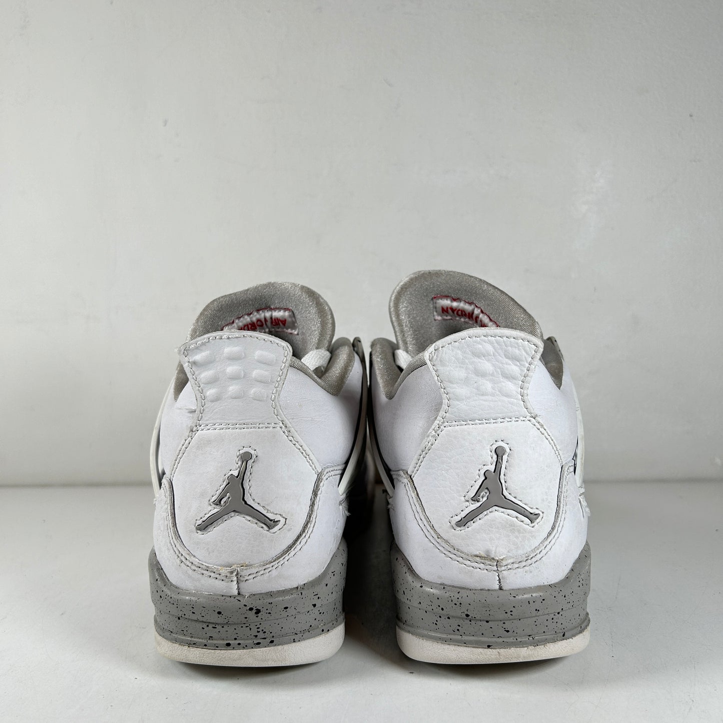 DJ4699 100 Jordan 4 Retro White Oreo (2021) (GS) [USED] - 5.5 Y (Used) (Replace Box)