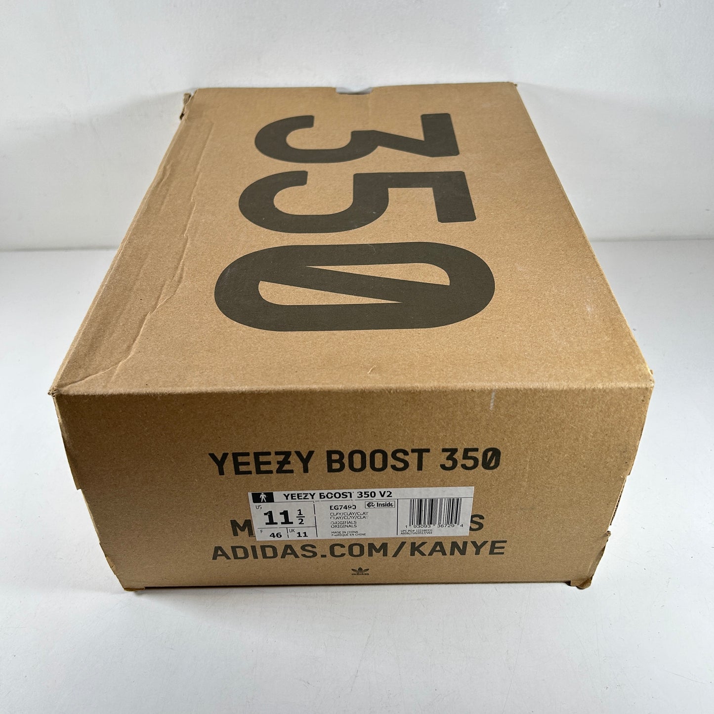 EG7490 adidas Yeezy Boost 350 V2 Clay [USED] - 11.5 M (Used)
