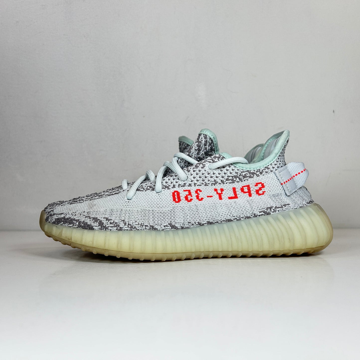 B37571 adidas Yeezy Boost 350 V2 Blue Tint (2017/2023) [USED] - 5 M (Used)