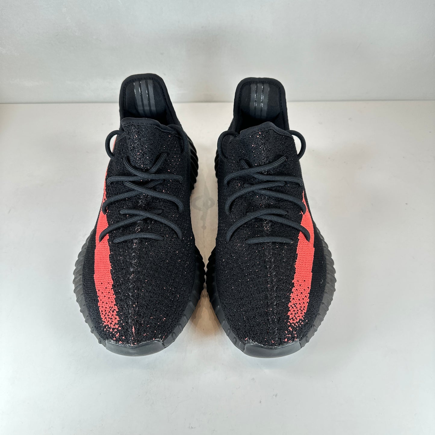 BY9612 Yeezy Boost 350 V2 Núcleo Negro Rojo