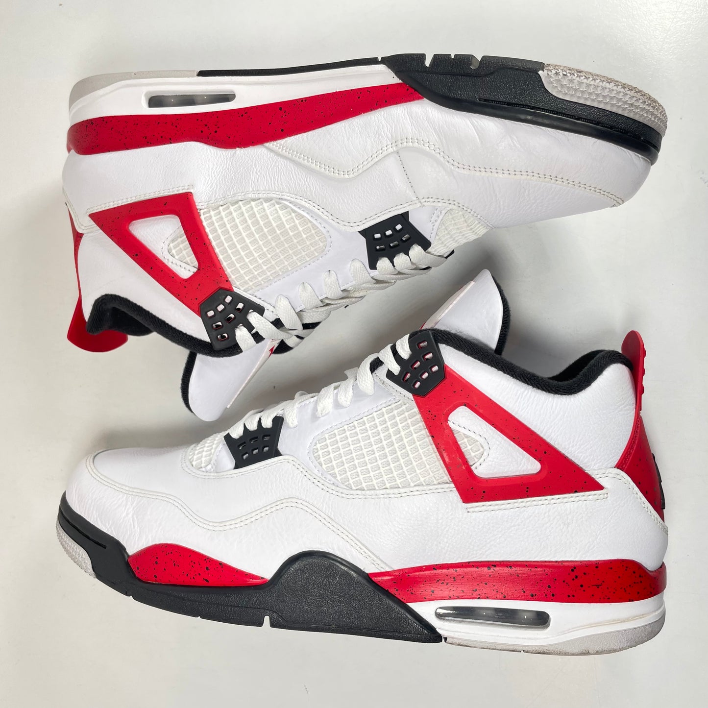 DH6927 161 Jordan 4 Retro Red Cement [USED] - 14 M (Used)