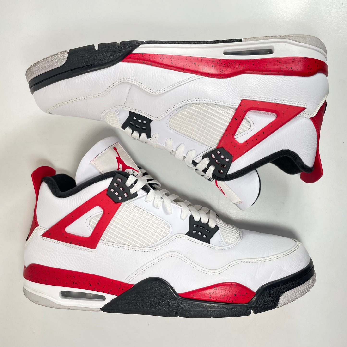 DH6927 161 Jordan 4 Retro Red Cement [USED] - 14 M (Used)