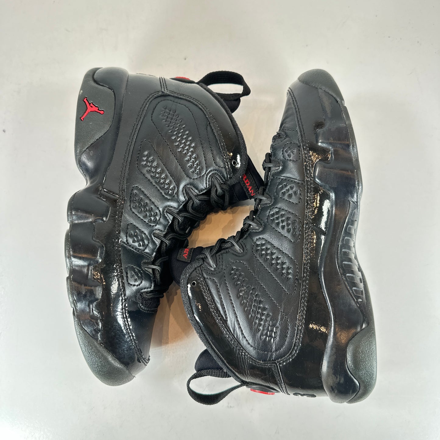 302359 014 Jordan 9 Retro Bred Patent (GS) [USED] - 4 Y (Used) (No Box)