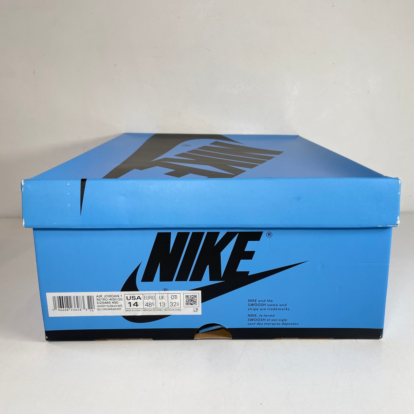 DZ5485 400 Jordan 1 Retro High OG UNC Toe [USED] - 14 M (Used)