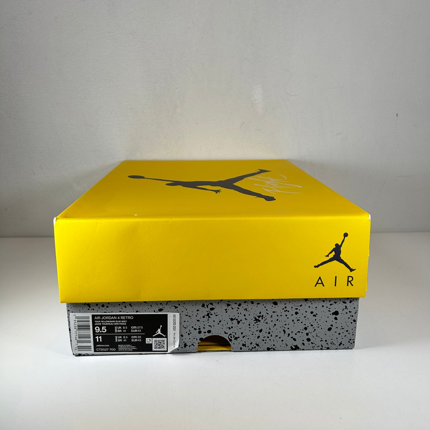 CT8527 700 Jordan 4 Retro Lightning (2021) [USED] - 9.5 M (Used)