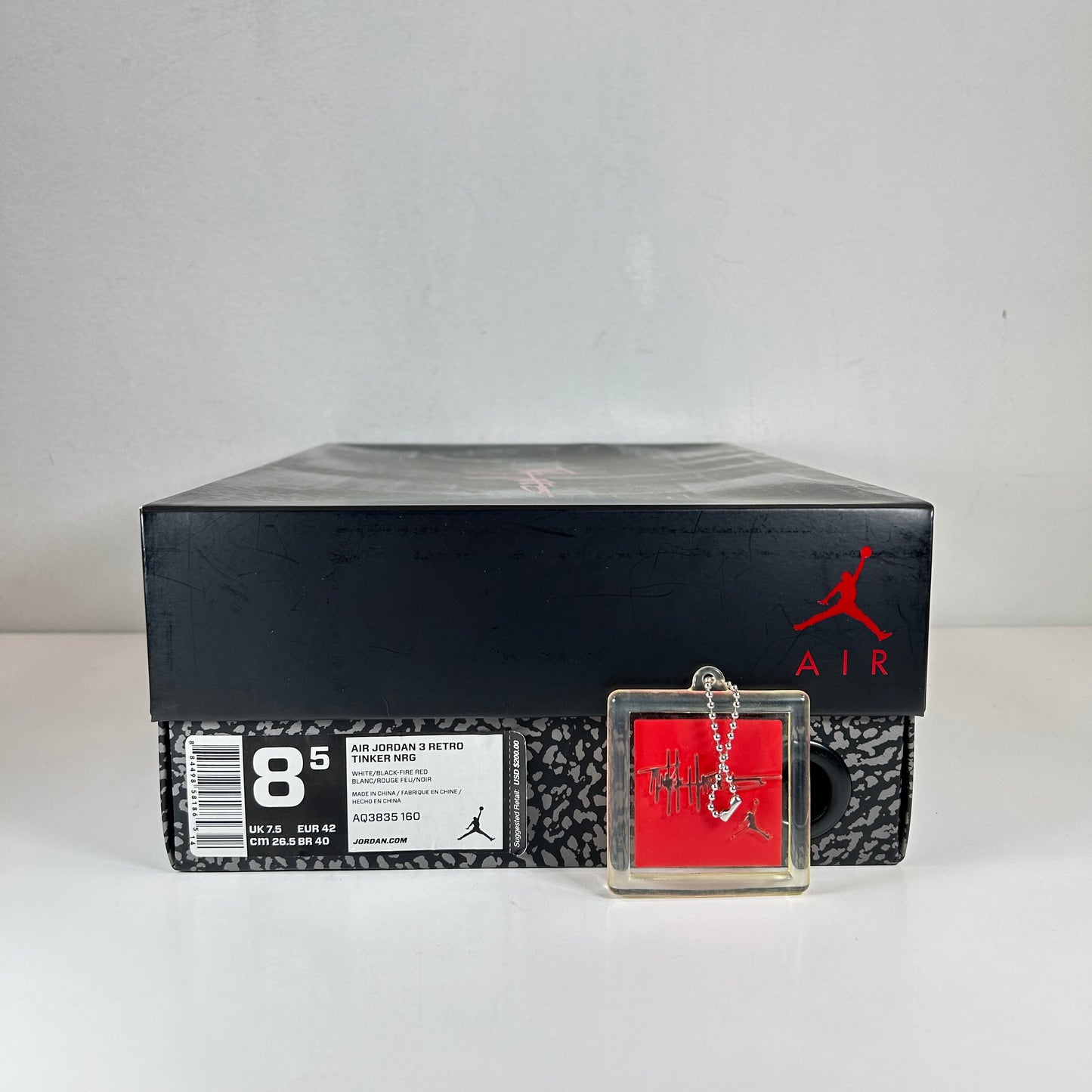 AQ3835 160 Jordan 3 Retro Tinker Hatfield [USED] - 8.5 M (Used)