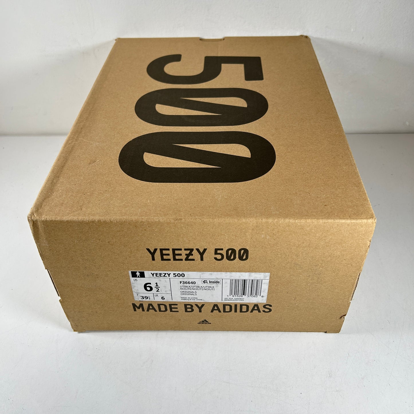 F36640 Adidas Yeezy 500 Utility Black [USED] - 6.5 M (Used)