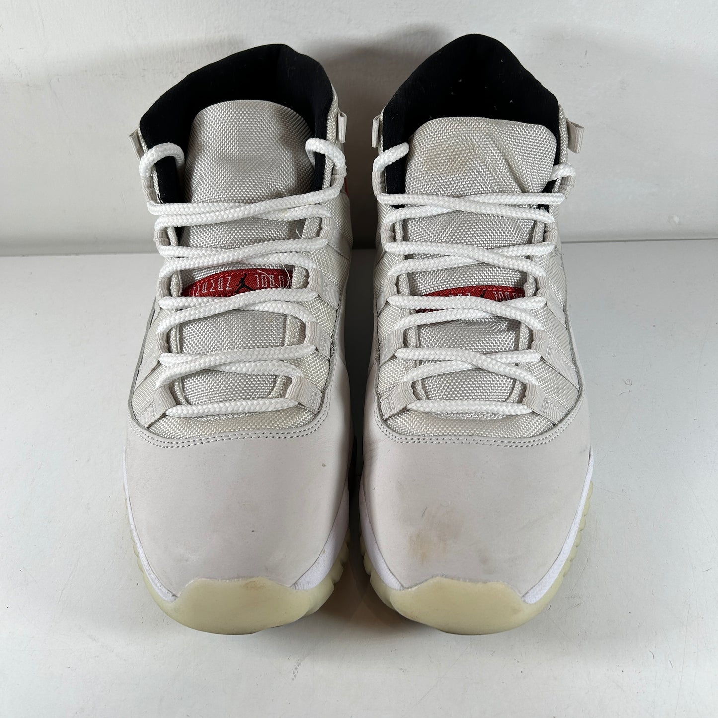 378037 016 Jordan 11 Retro Platinum Tint [USED] - 12 M (Used)