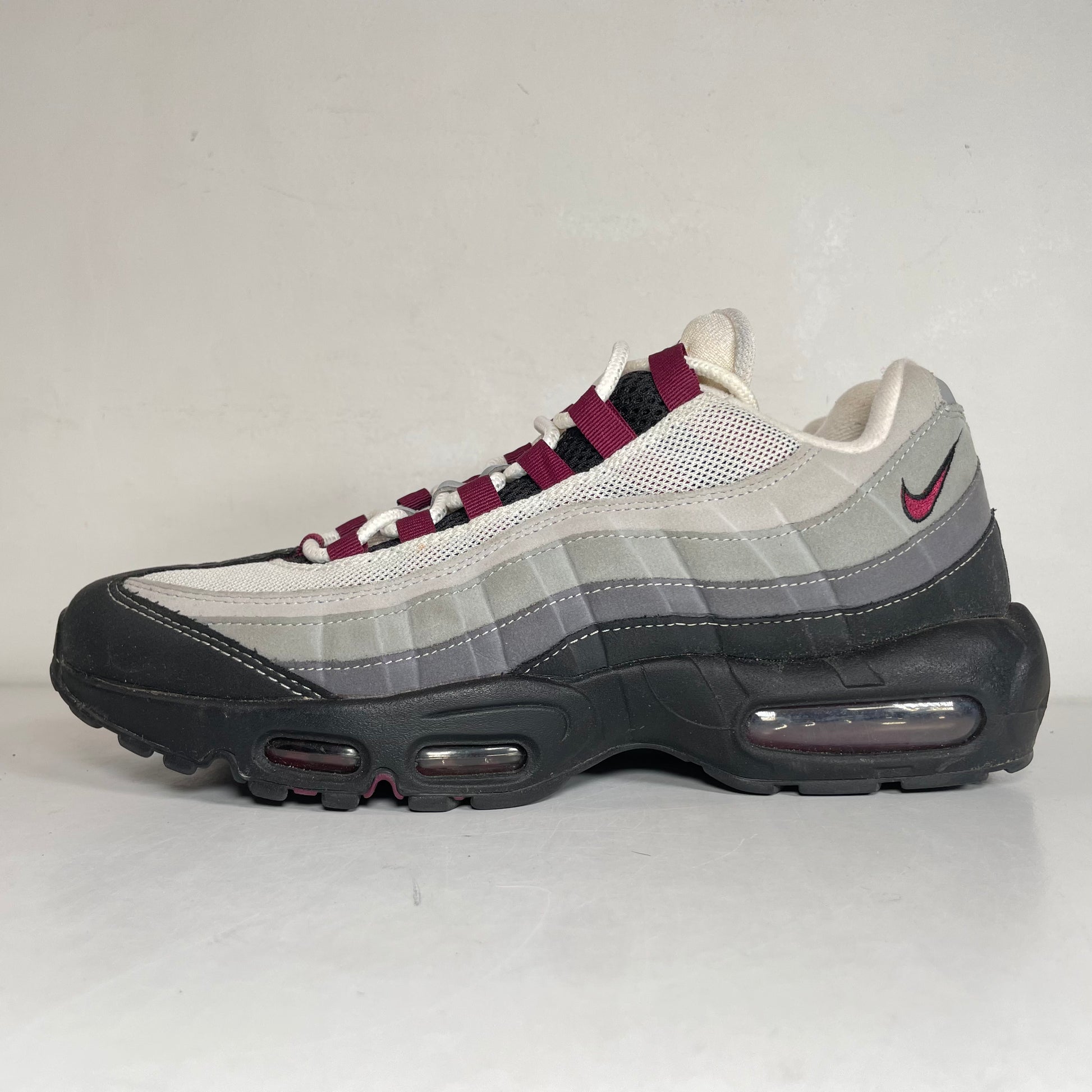 Nike purchases Air Max 95 'Dark Beetroot' Black Grey DQ9001-001 Men’s Size 9.5 Sneakers.