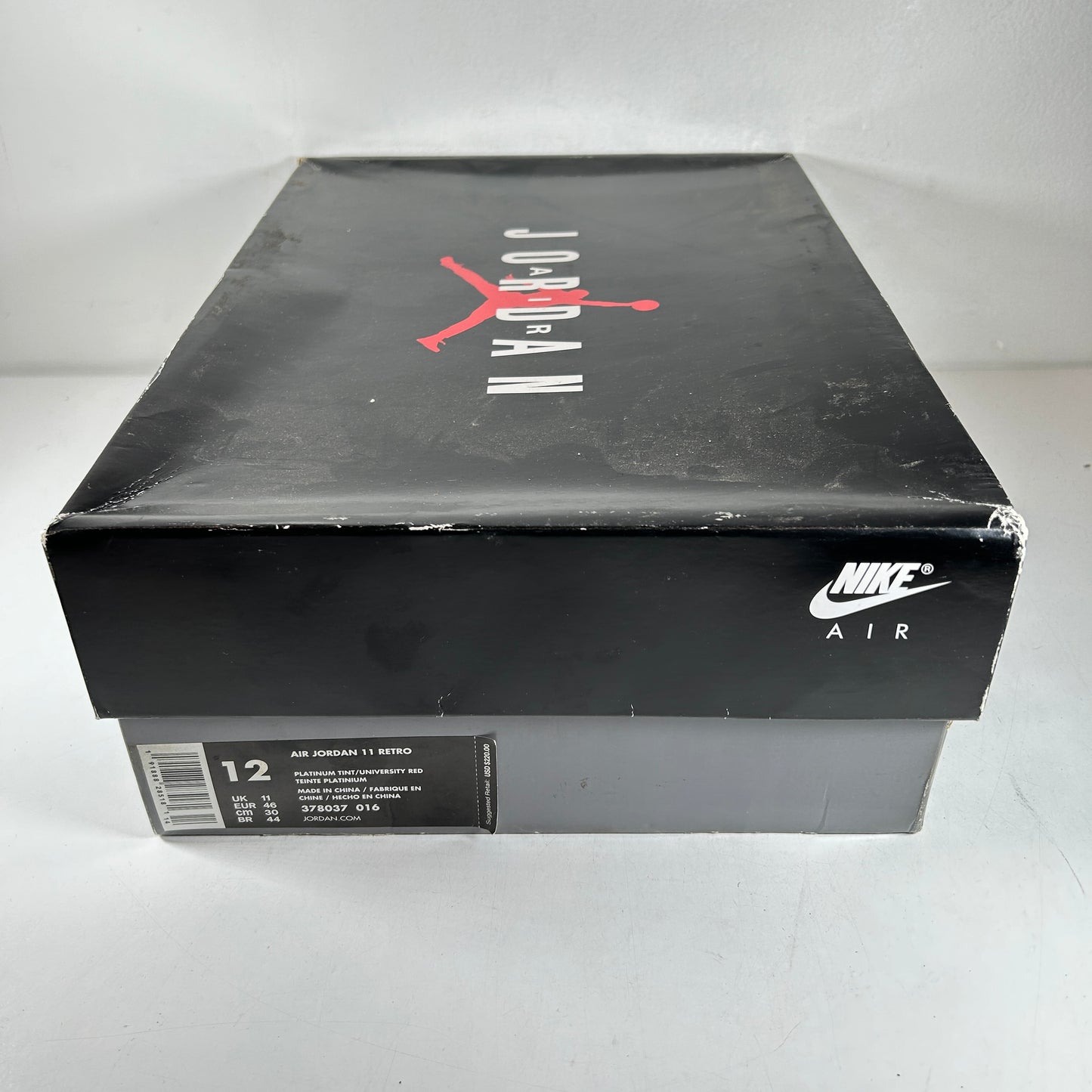 378037 016 Jordan 11 Retro Platinum Tint [USED] - 12 M (Used)