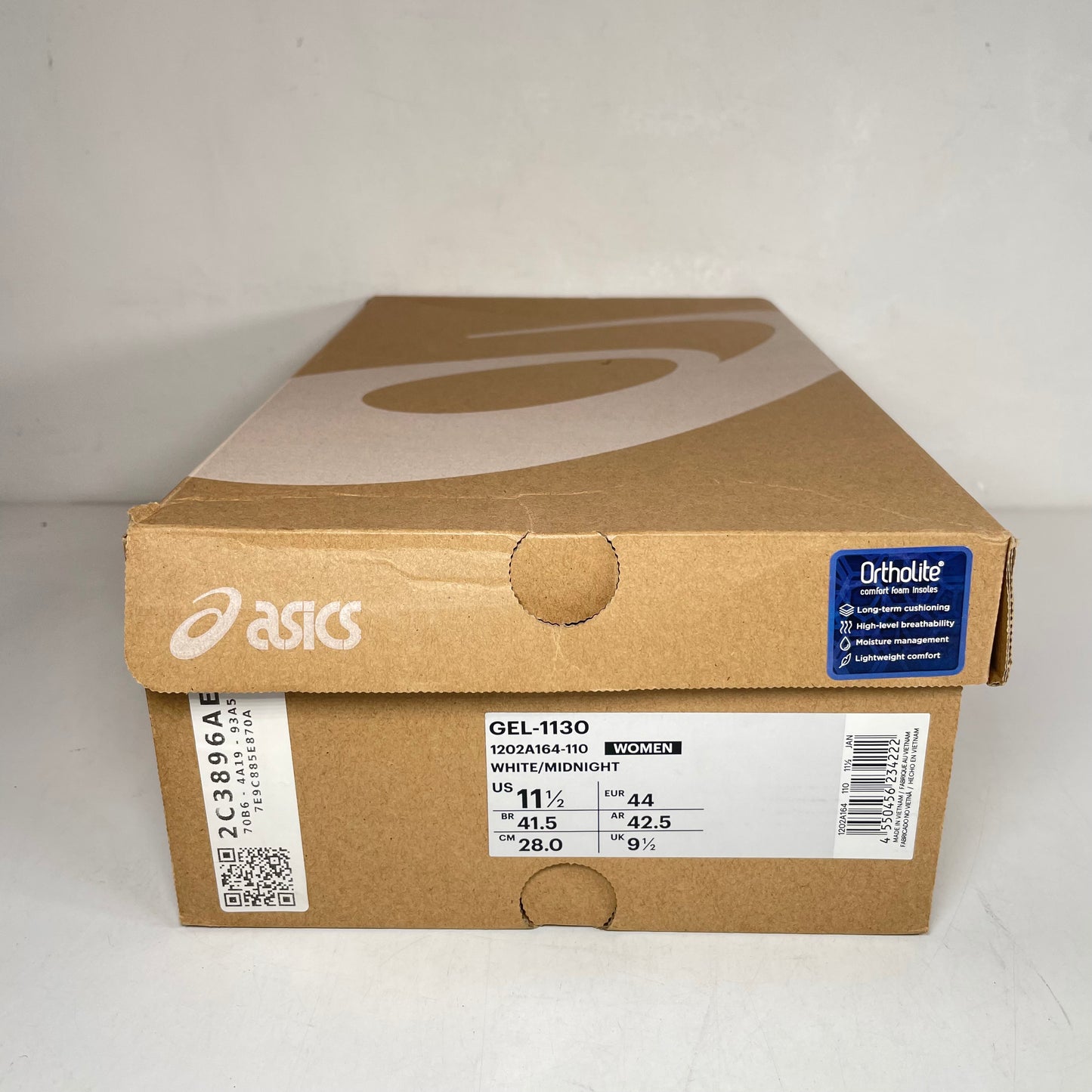1202A164 110 ASICS Gel-1130 Blanco Medianoche (Mujeres)