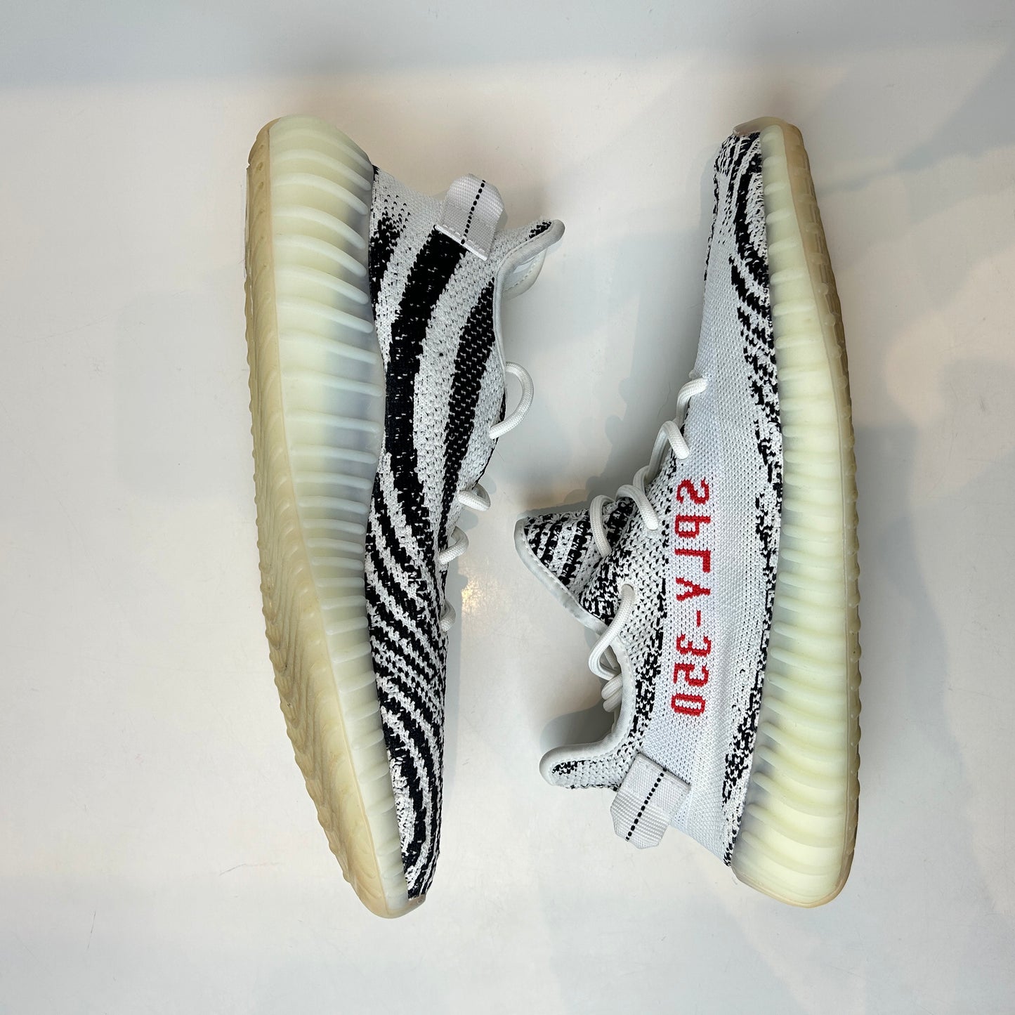 CP9654 Yeezy 350 V2 Zebra [USED] - 11 M (Used) (No Box)