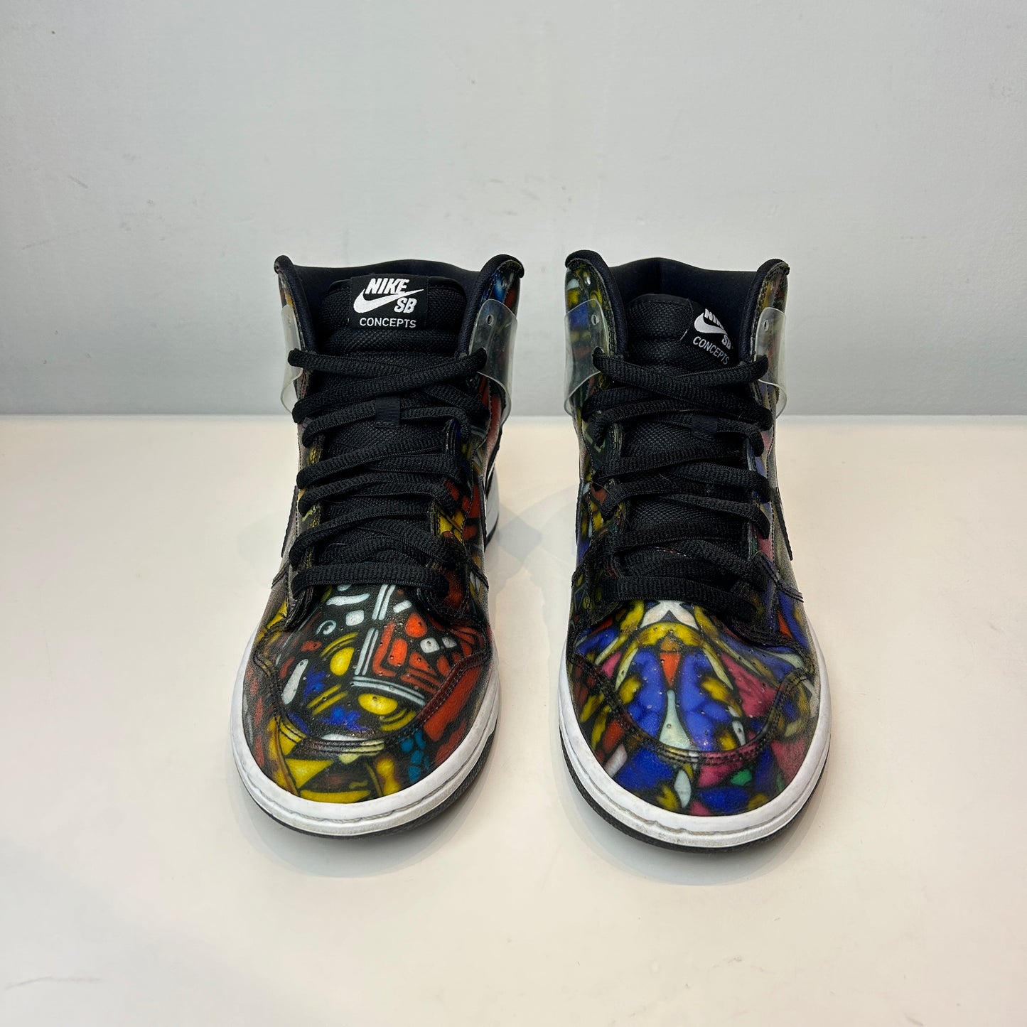 313171 606 Nike SB Dunk High Concepts Stained Glass [USED] - 9.5 M (Used)