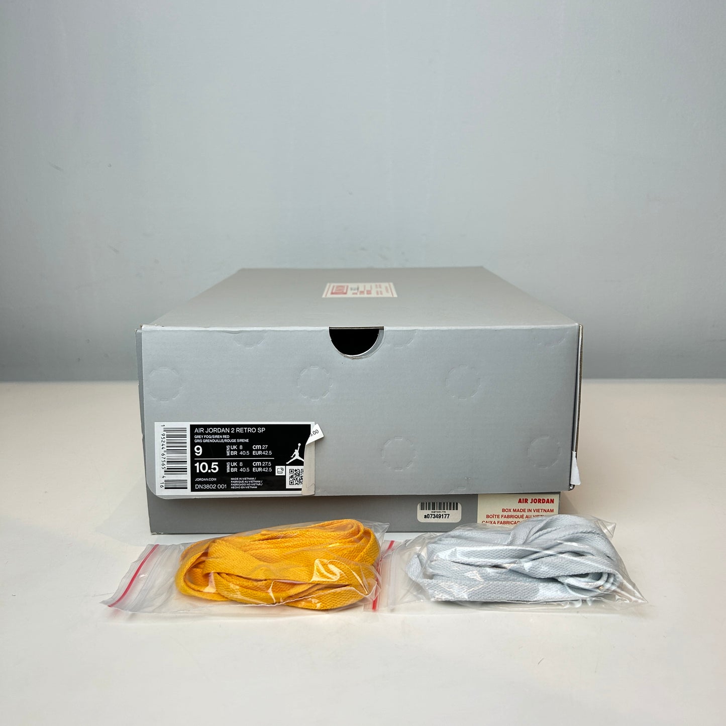 DN3802 001 Jordan 2 Retro SP Union Grey Fog [USED] - 9 M (Used)