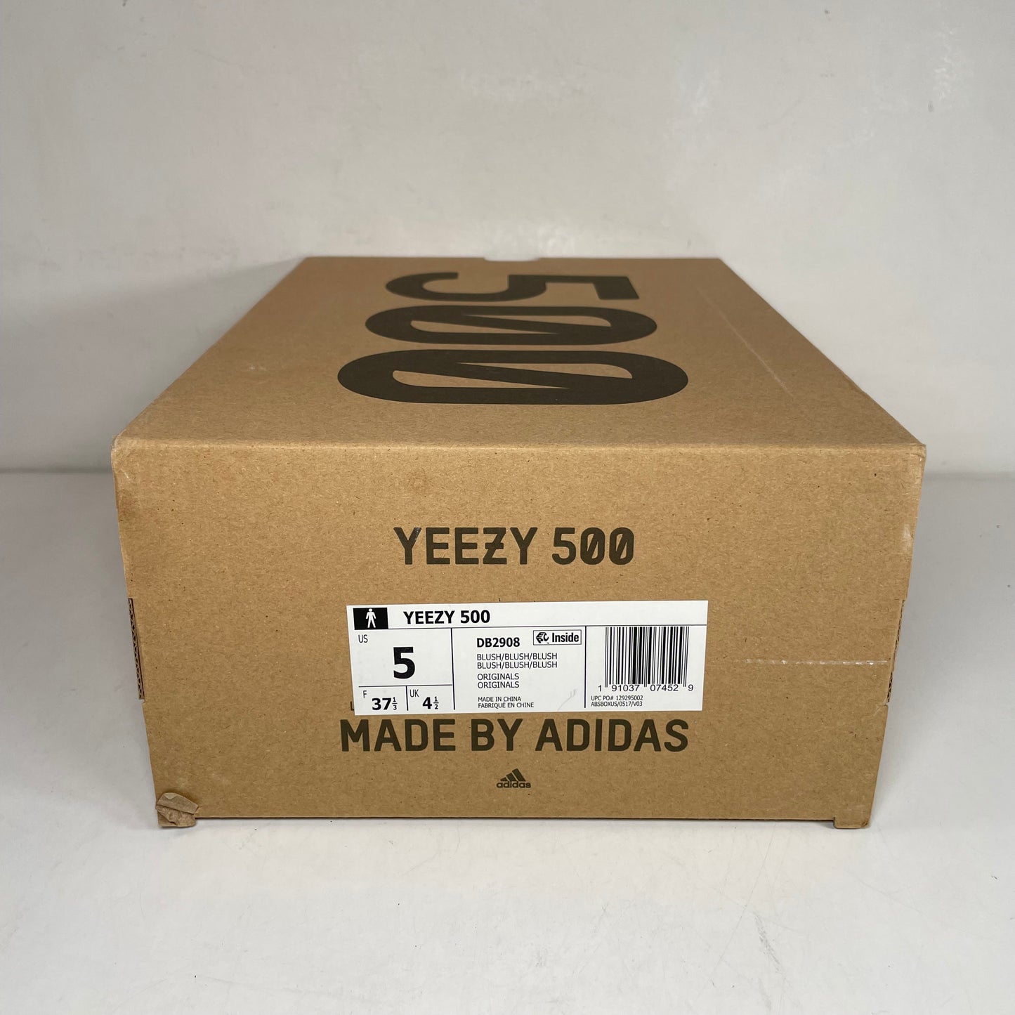 DB2908 Adidas Yeezy 500 Blush [USED] - 5 M (Used)