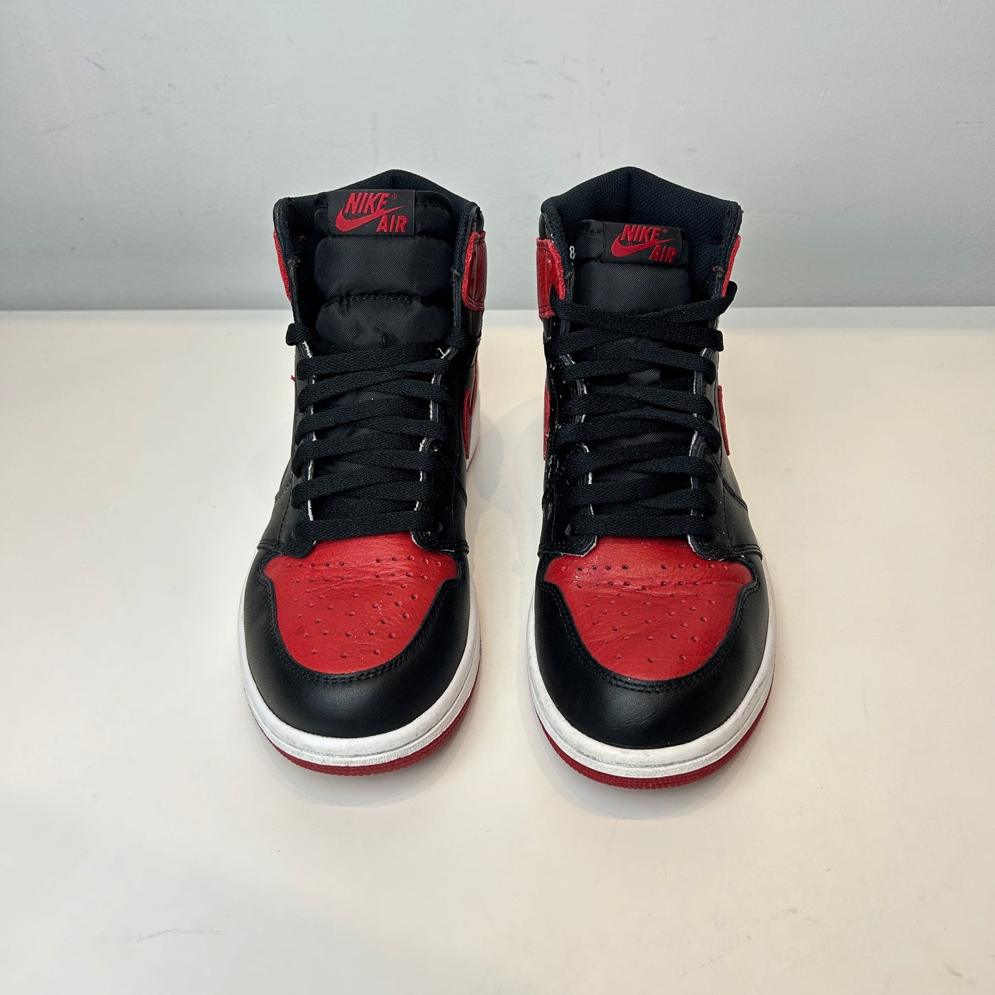 555088 001 Jordan 1 Retro High Bred Banned (2016) [USED] - 8 M (Used)