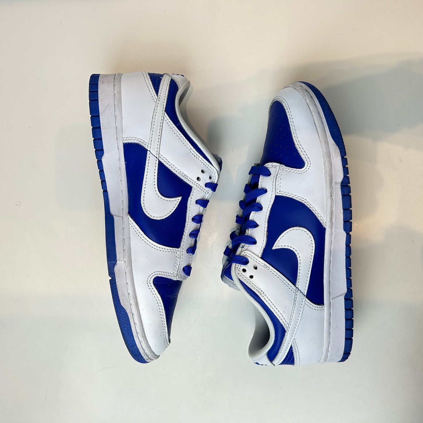 DD1391 401 Nike Dunk Low Racer Blue White [USED] - 8 M (Used)