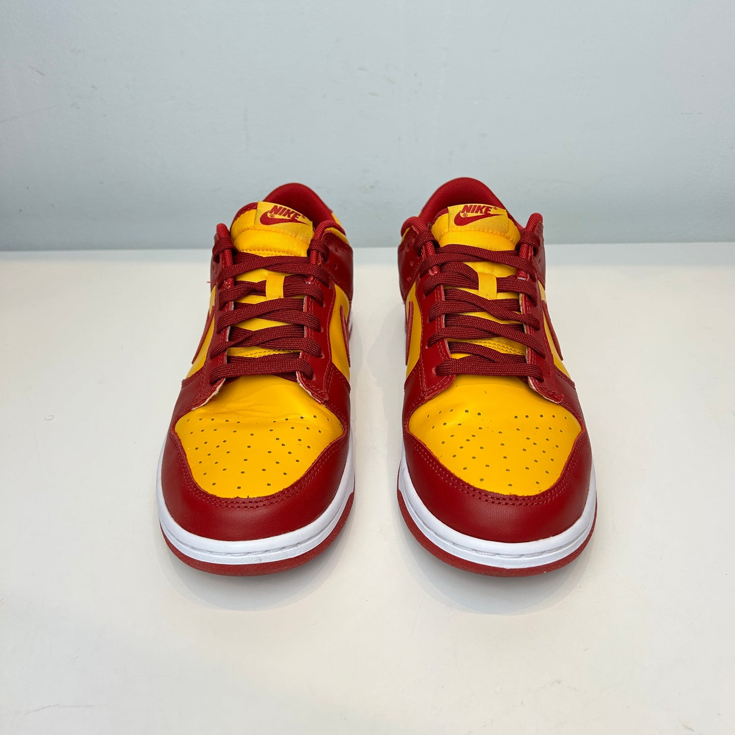 DD1391 701 Nike Dunk Low Midas Gold [USED] - 9.5 M (Used)