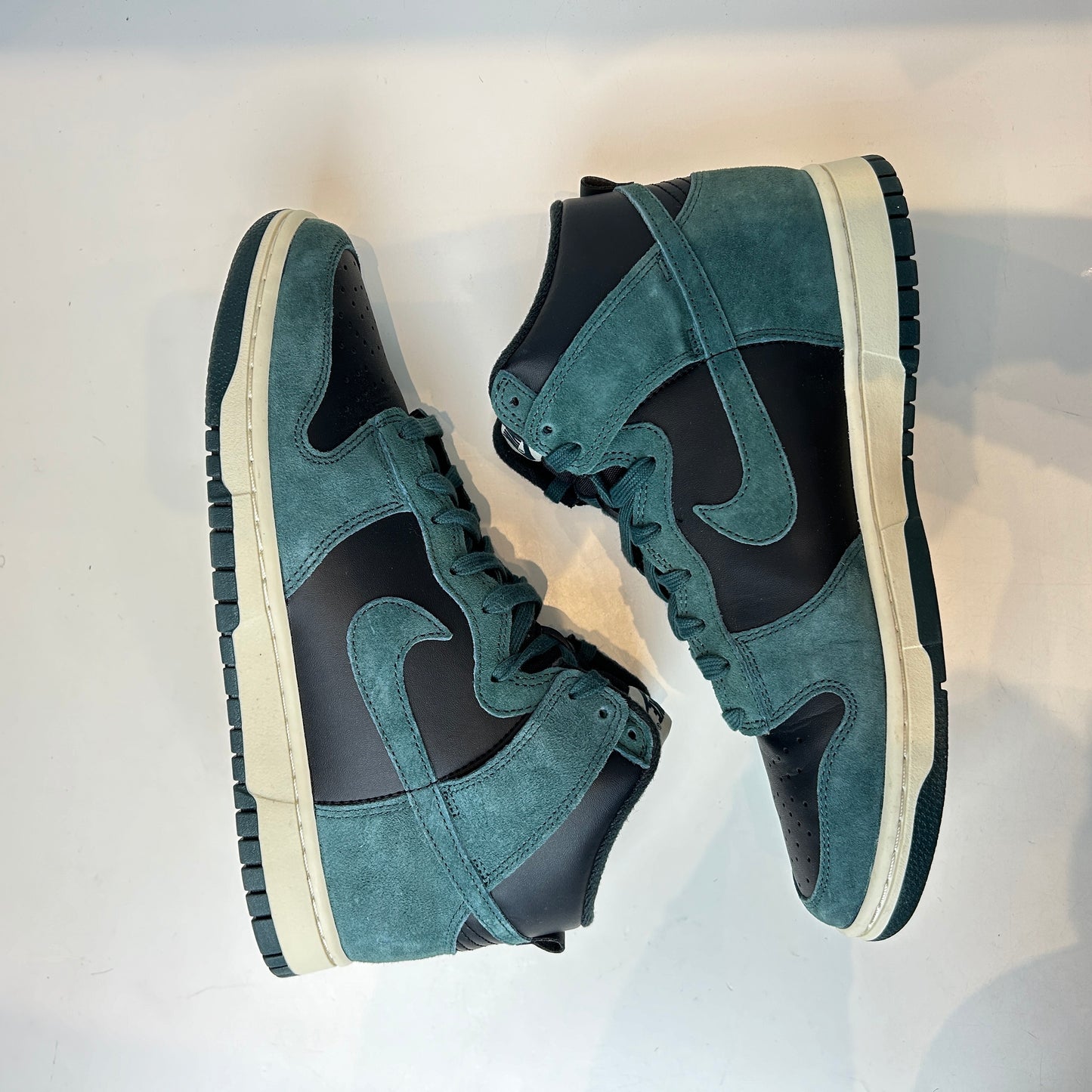 DQ7679 002 Nike Dunk High Retro PRM Faded Spruce [USED] - 9.5 M (Used)