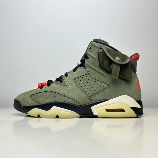 CN1084 200 Jordan 6 Retro Travis Scott [USED] - 11 M (Used)