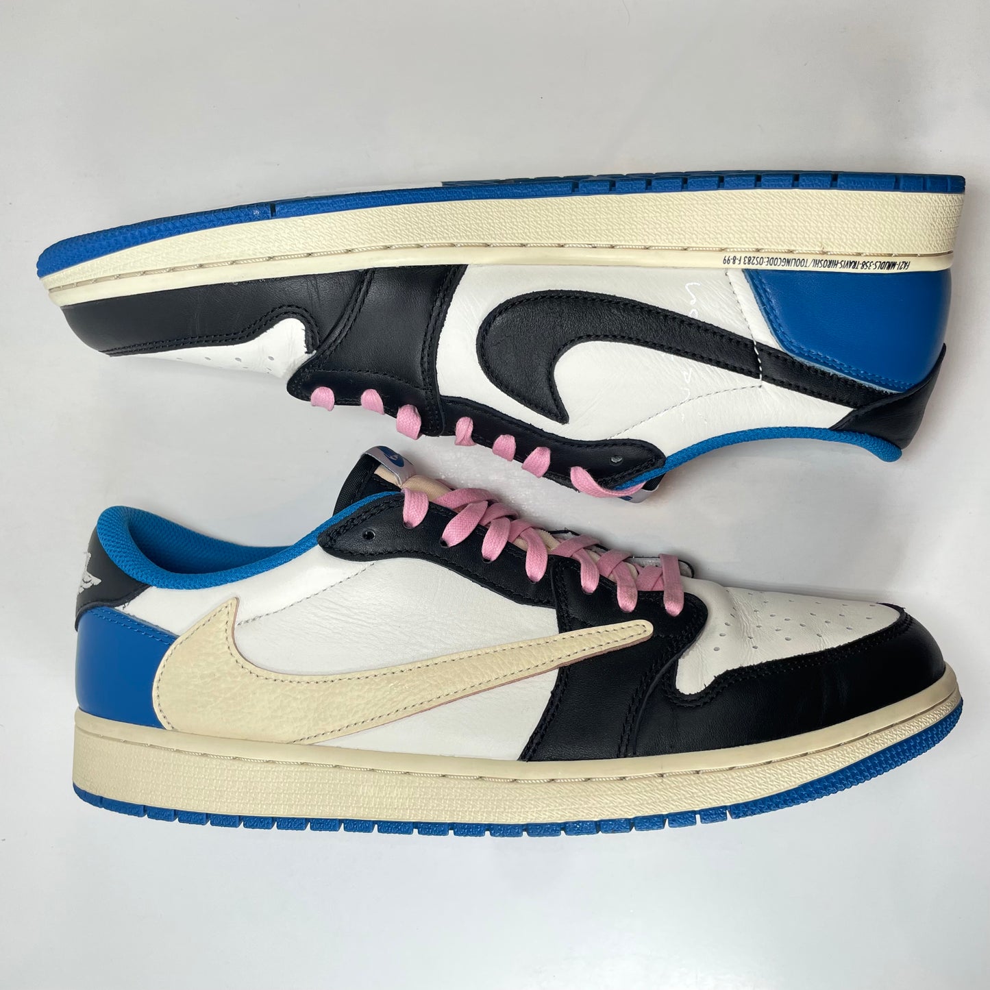 DM7866 140 Jordan 1 Low Fragment x Travis Scott [USED] - 11.5 M (Used)