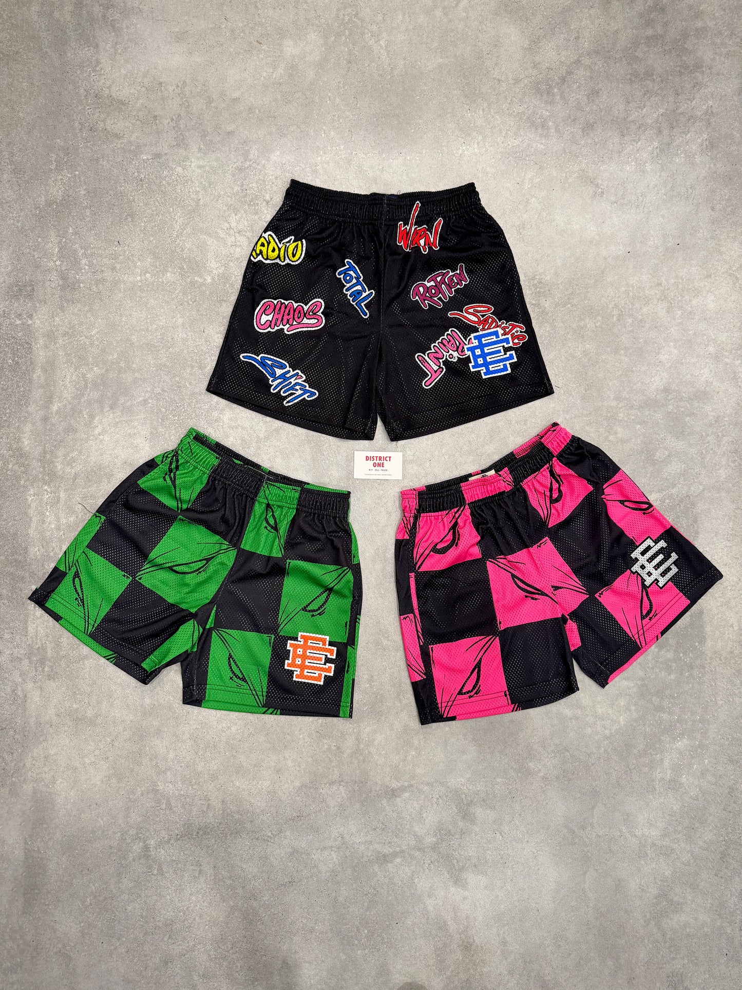 Eric Emanuel x Matty Boy EE Short Pink Silver (Friends & Family)