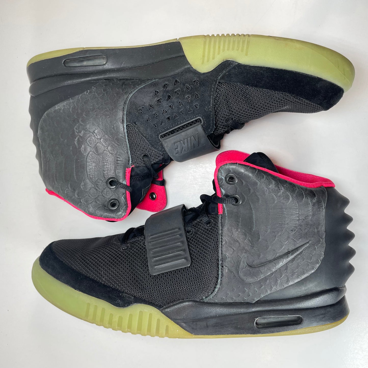 508214 006 Nike Air Yeezy 2 Solar Red [USED] - 12 M (Used) (Replace Box)