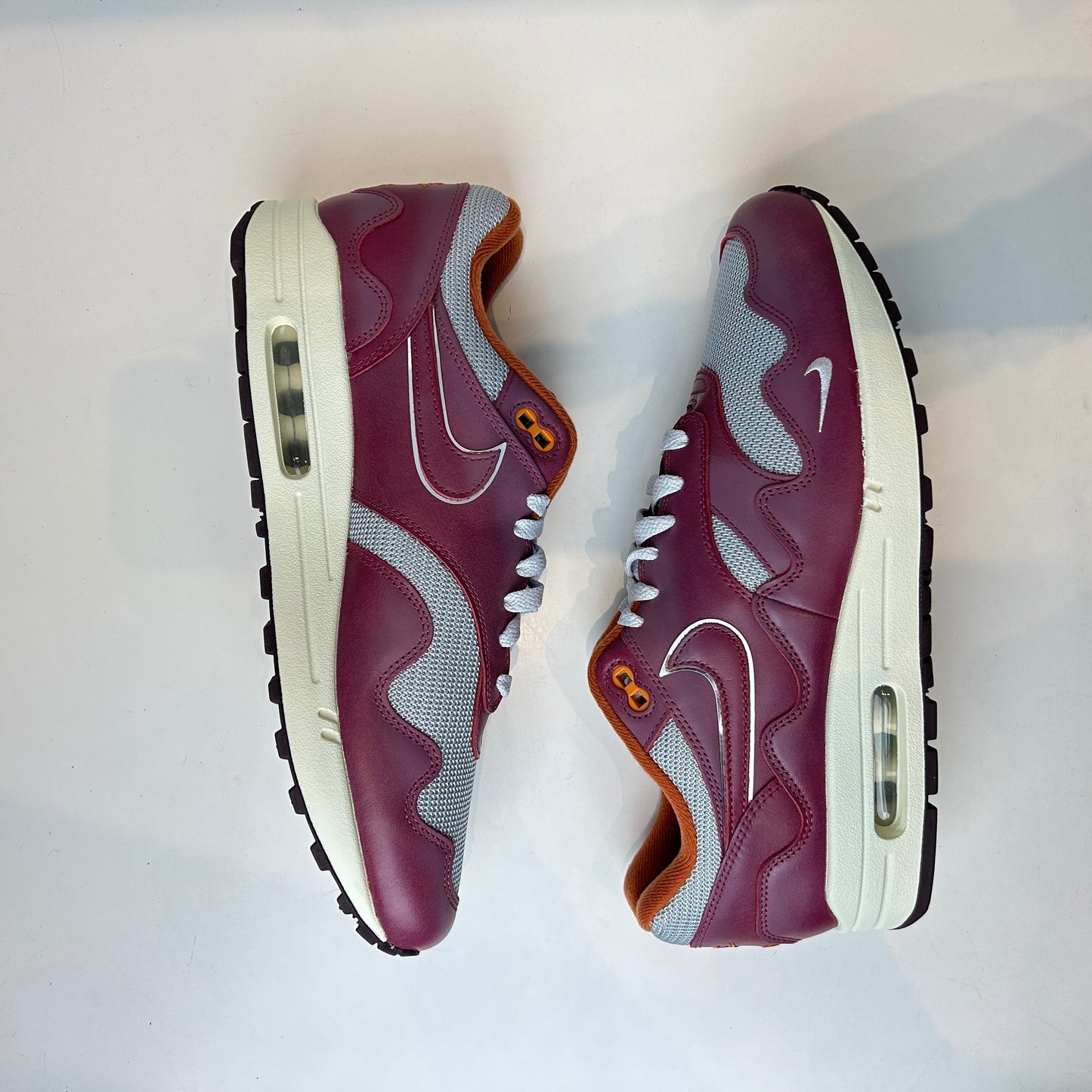 DO9549 001 Nike Air Max 1 Patta Waves Rush Maroon  [USED] - 11 M (VNDS)
