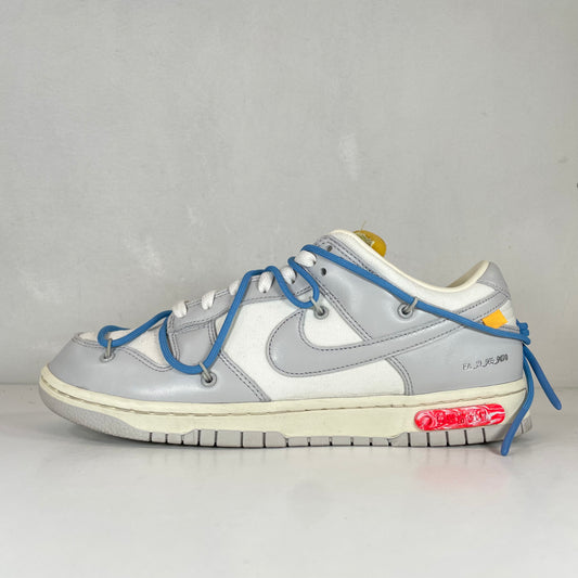 DM1602 113 Nike Dunk Low Off-White Lot 5 [USED] - 9.5 M (Used)