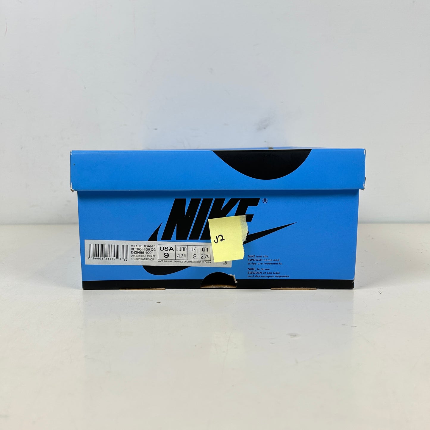 DZ5485 400 Jordan 1 Retro High OG UNC Toe [USED] - 9 M (Used2)