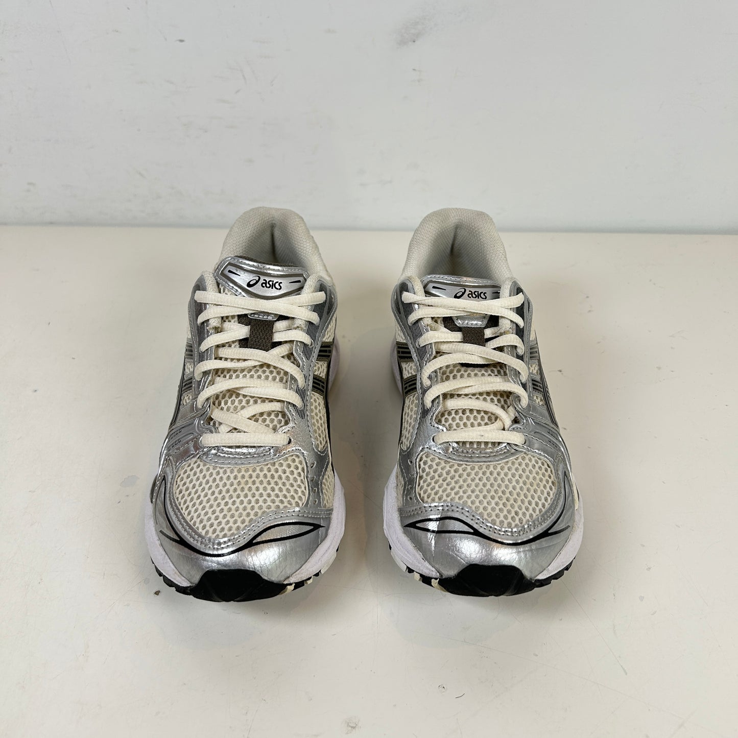 1201A019 108 ASICS Gel-Kayano 14 Cream Black Metallic Plum [USED] - 5 M (Used)