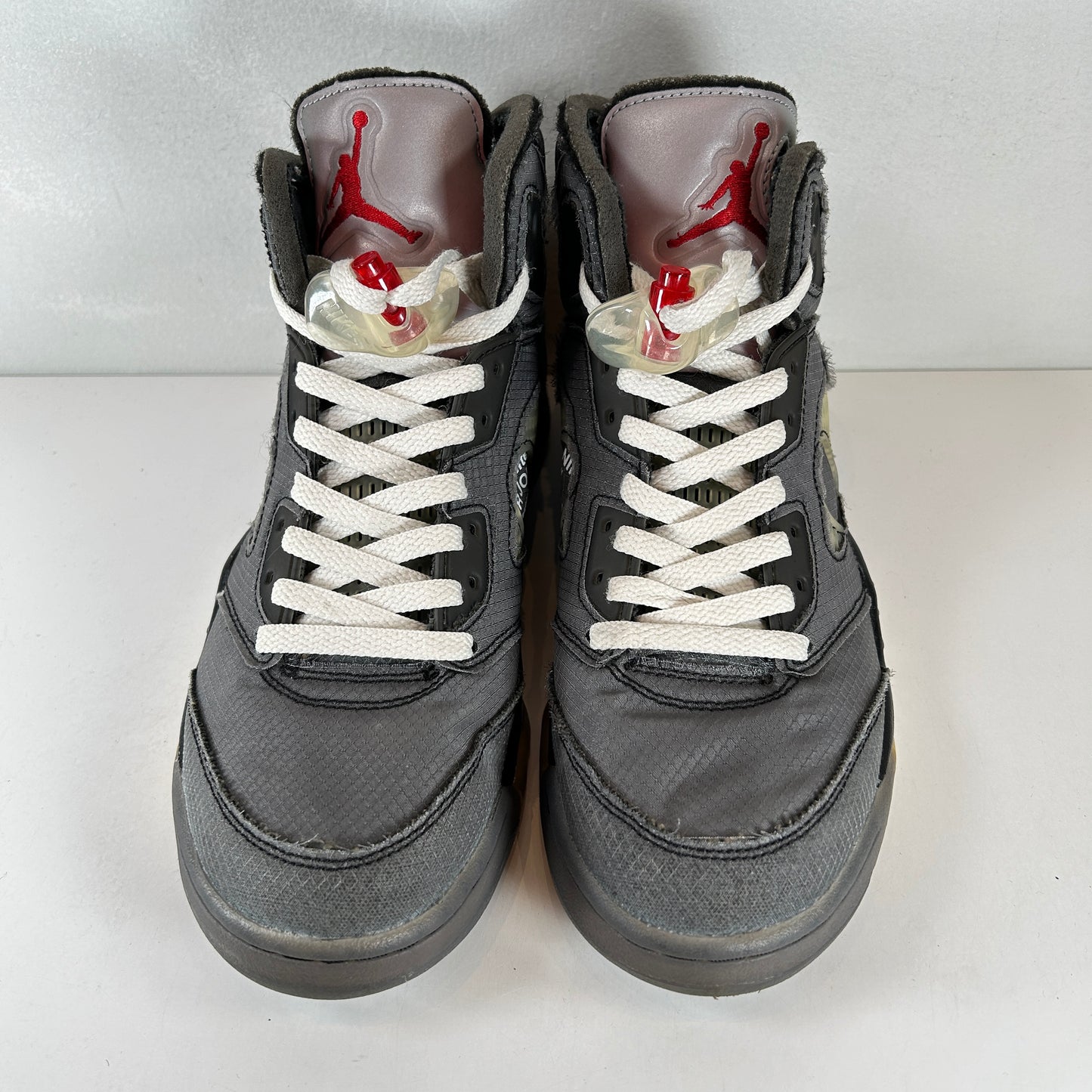 CT8480 001 Jordan 5 Off-White Black [USED] - 8.5 M (Used)