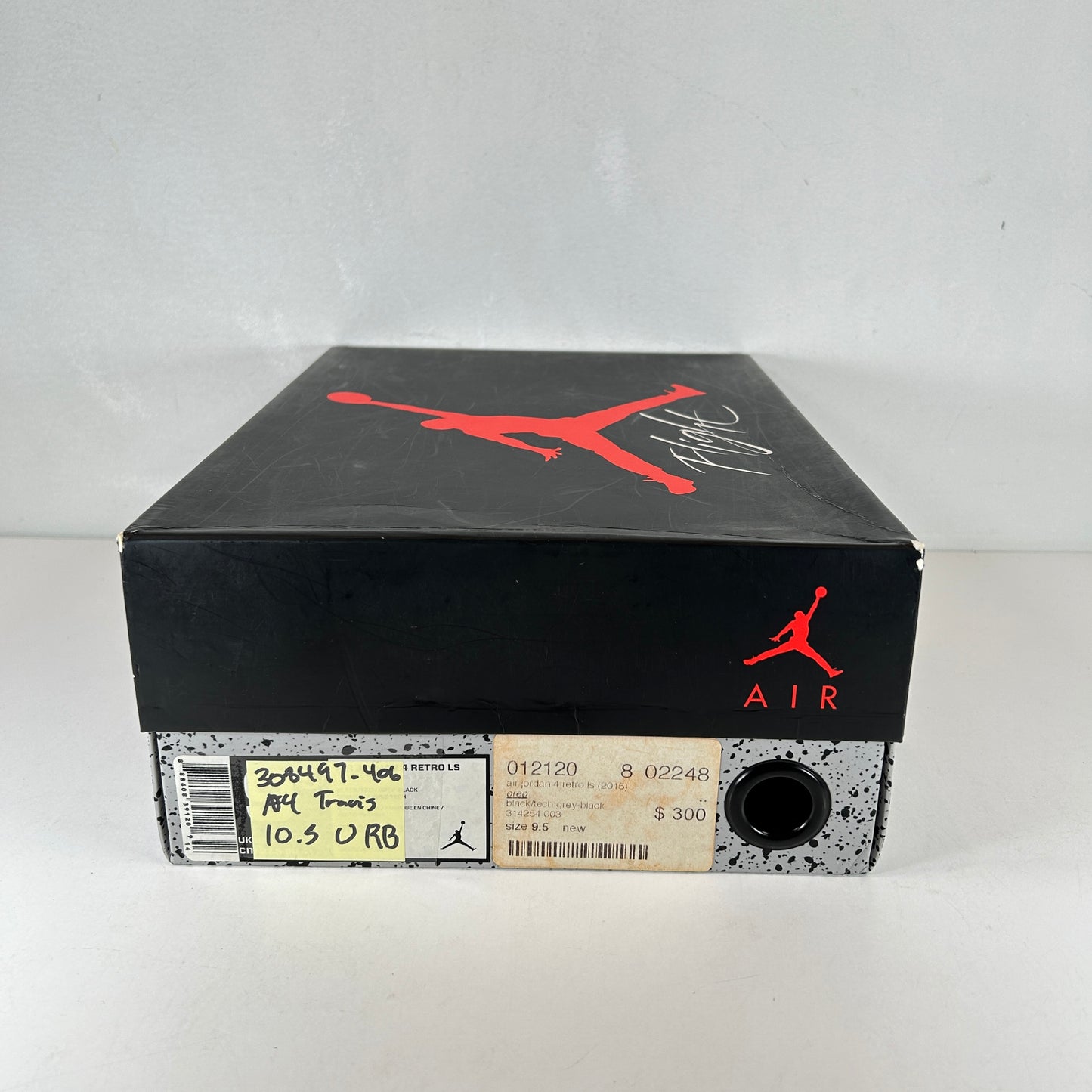 308497 406 Jordan 4 Travis Scott Cactus Jack [USED] - 10.5 M (Used) (Replace Box)