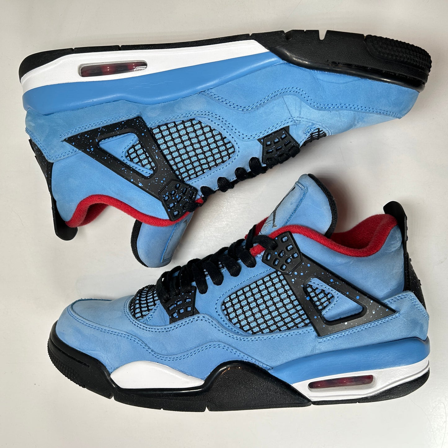 308497 406 Jordan 4 Travis Scott Cactus Jack [USED] - 10.5 M (Used) (Replace Box)