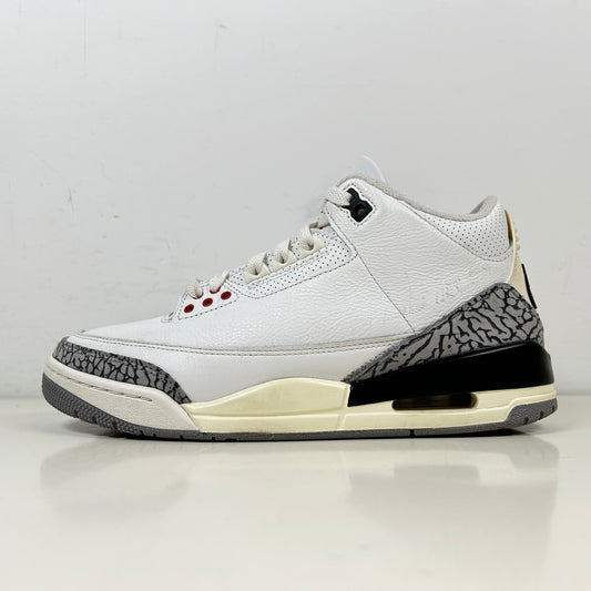 DN3707 100 Jordan 3 Retro White Cement Reimagined [USED] - 8.5 M (Used)