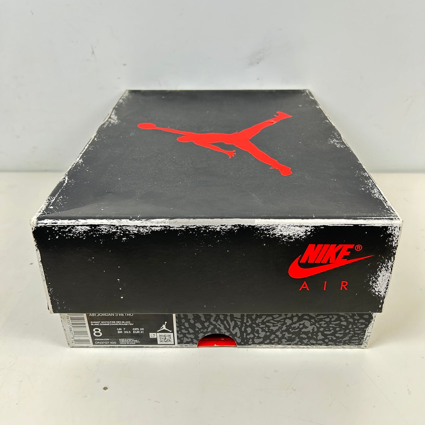 DN3707 100 Jordan 3 Retro White Cement Reimagined [USED] - 9 M (Used)