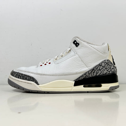 DN3707 100 Jordan 3 Retro White Cement Reimagined [USED] - 11 M (Used)