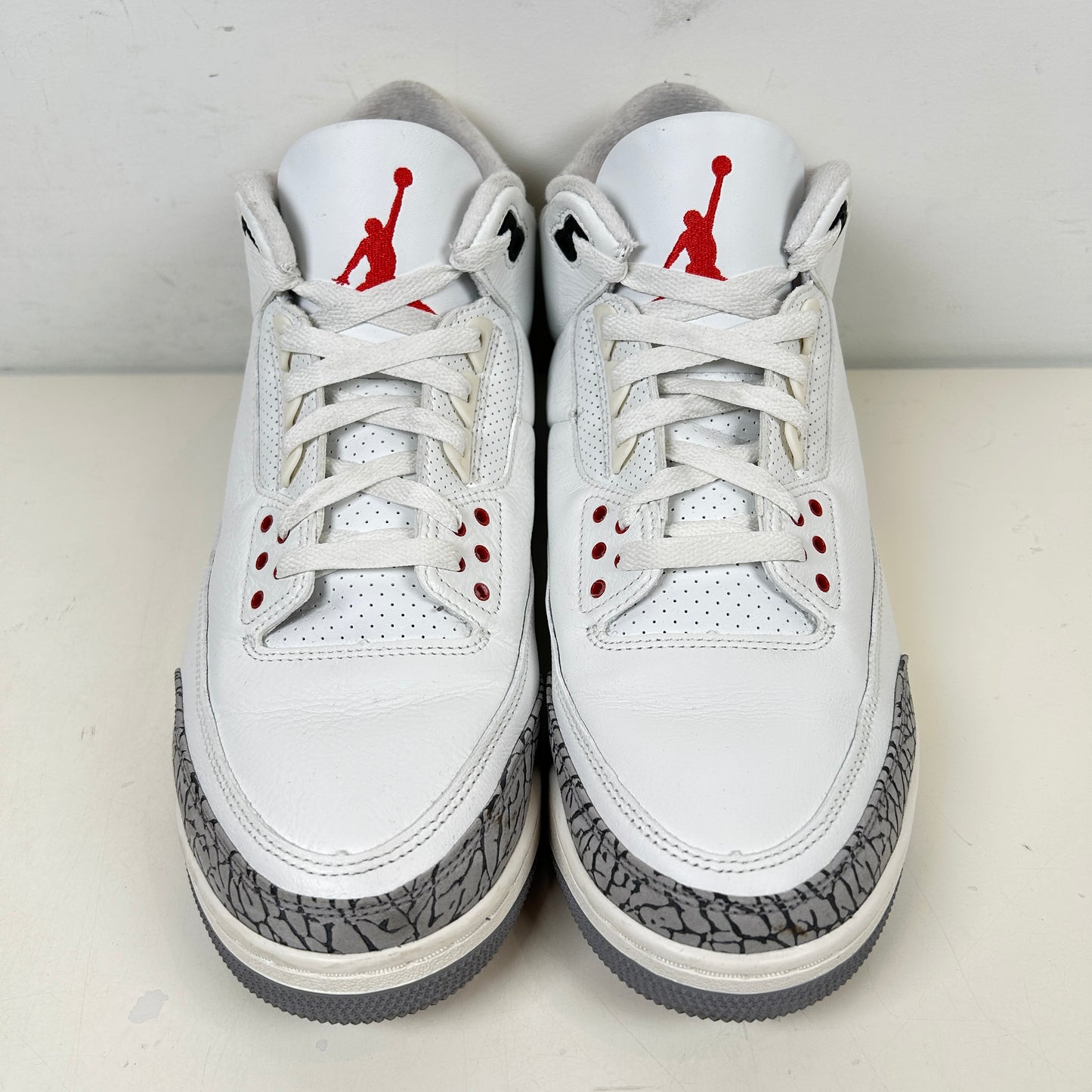 DN3707 100 Jordan 3 Retro White Cement Reimagined [USED] - 13 M (Used)