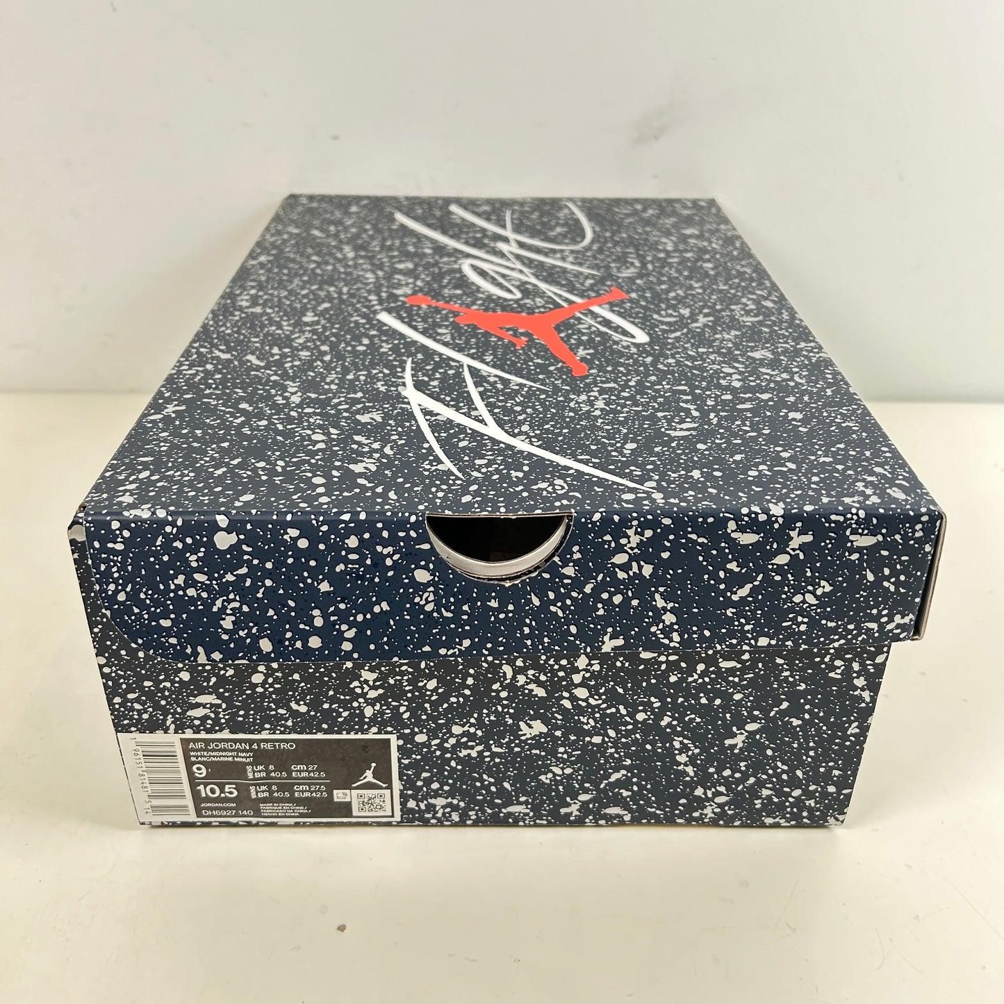 DH6927 140 Jordan 4 Retro Midnight Navy [USED] - 9 M (Used)