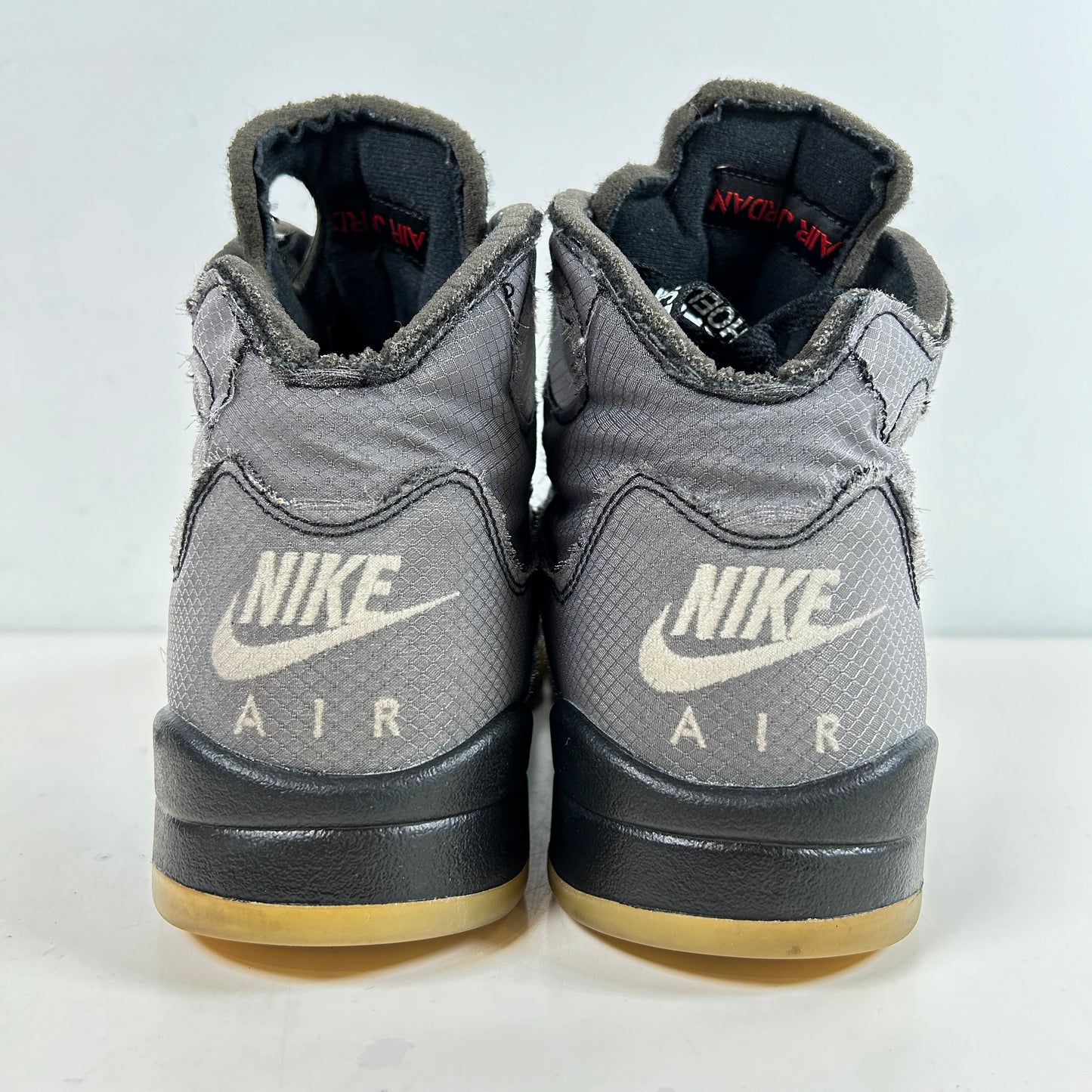 CT8480 001 Jordan 5 Off-White Black [USED] - 9 M (Used)