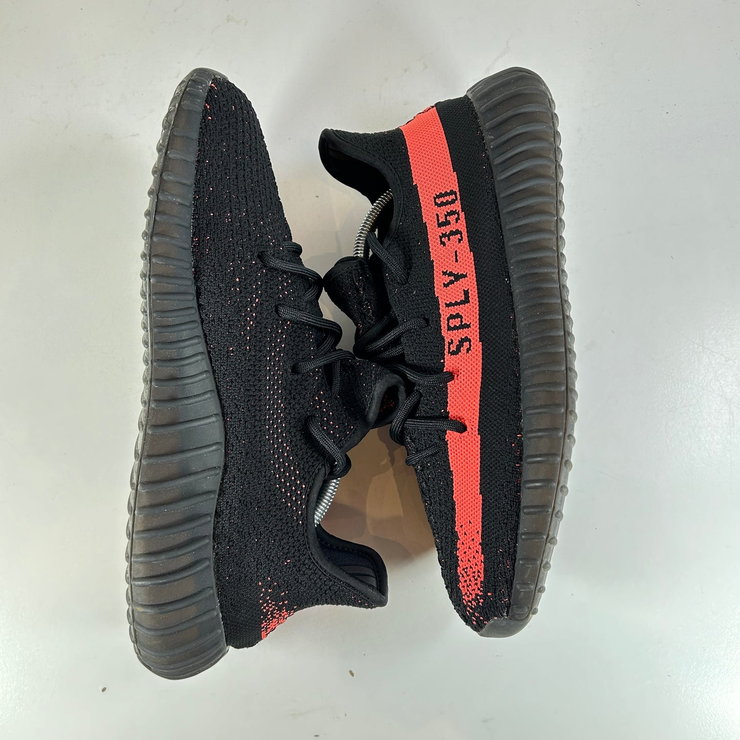BY9612 Yeezy Boost 350 V2 Núcleo Negro Rojo