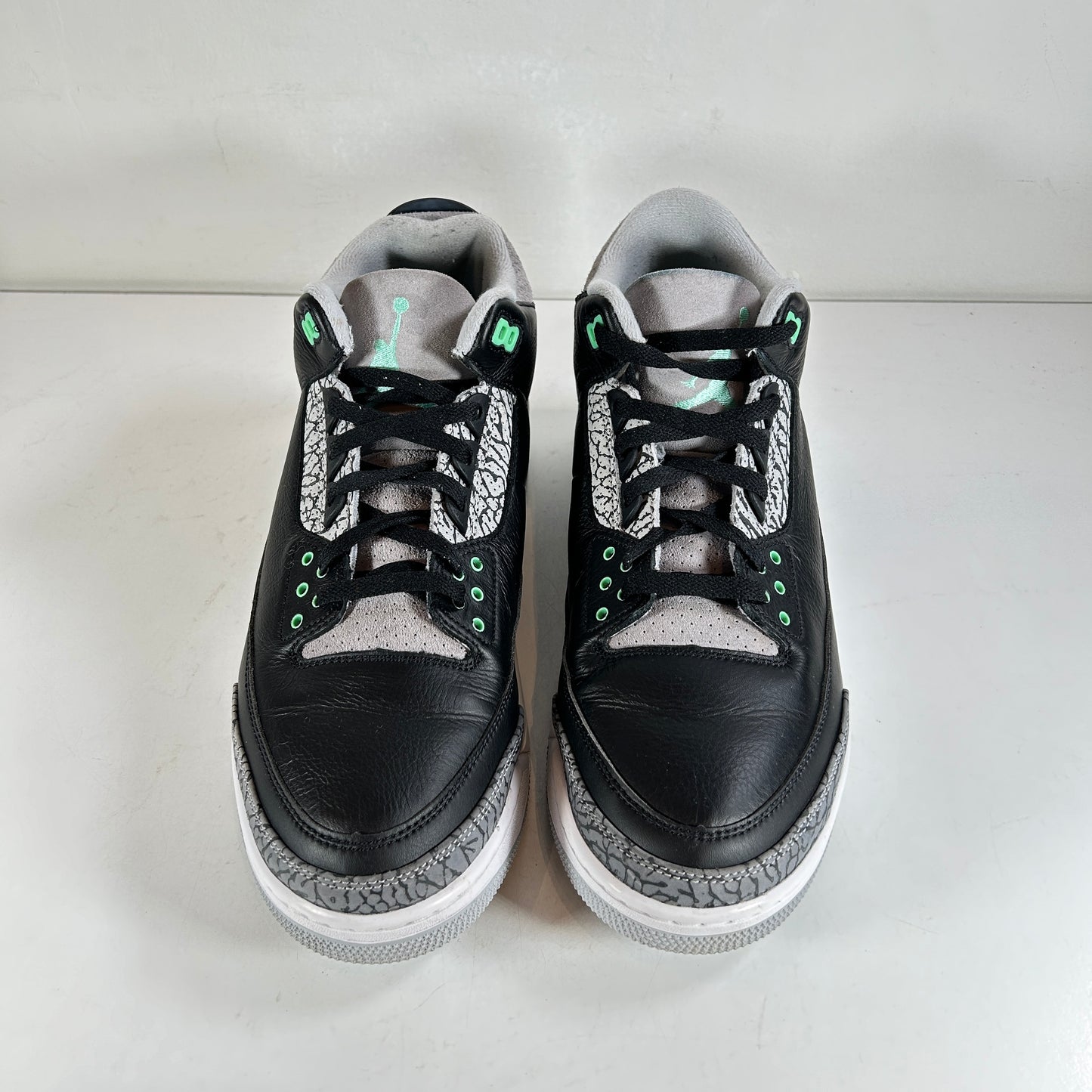 CT8532 031 Jordan 3 Retro Green Glow [USED] - 13 M (Used) (Replace box)