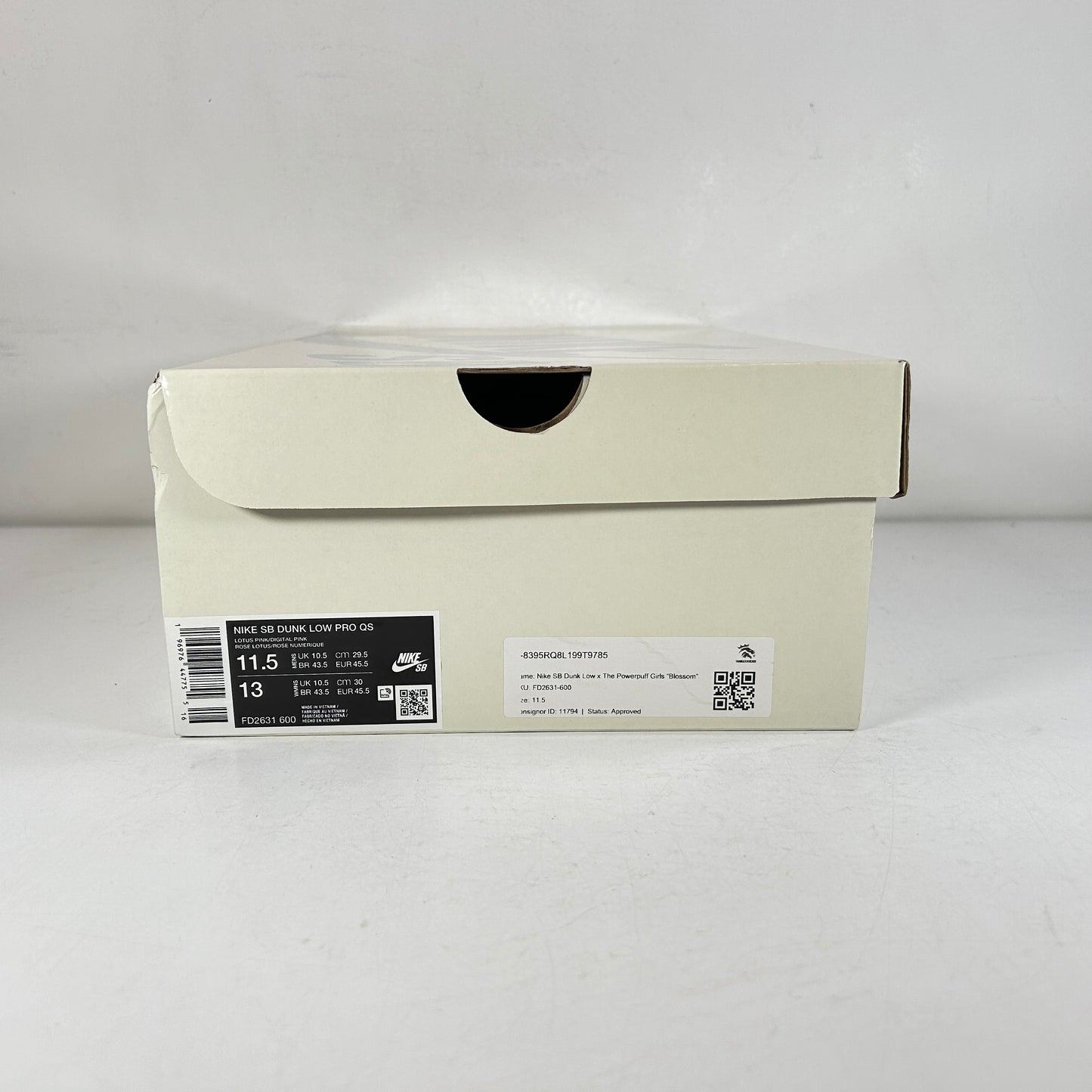 FD2631 600 Nike SB Dunk Low The Powerpuff Girls Blossom [USED] - 11.5 M (Used)