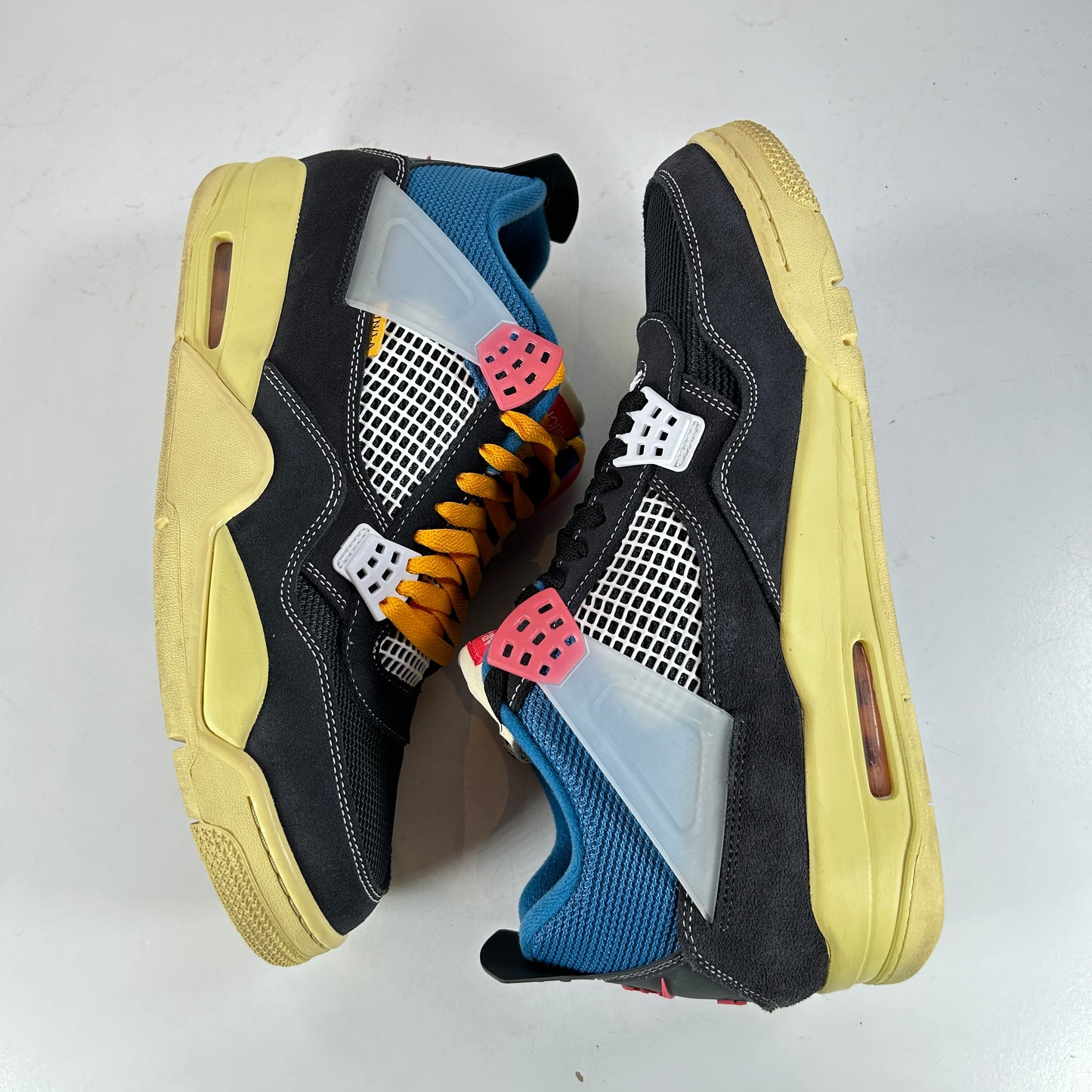 DC9533 001 Jordan 4 Retro Union Off Noir [USED] - 12 M (Used2)