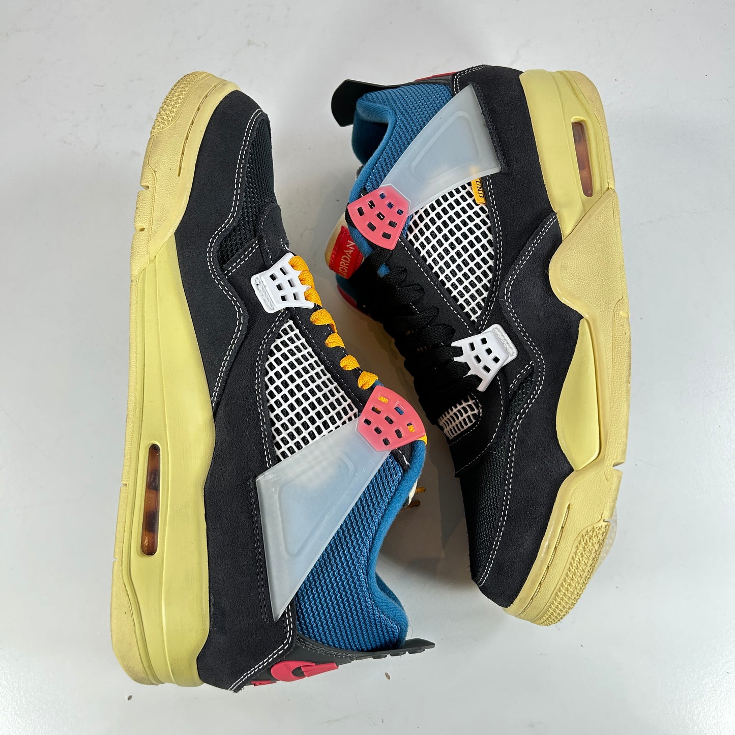 DC9533 001 Jordan 4 Retro Union Off Noir [USED] - 12 M (Used2)