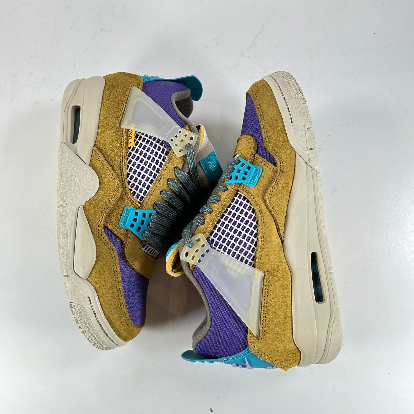 DJ5718 300 Jordan 4 Union Desert Moss [USED] - 5 M (Used)